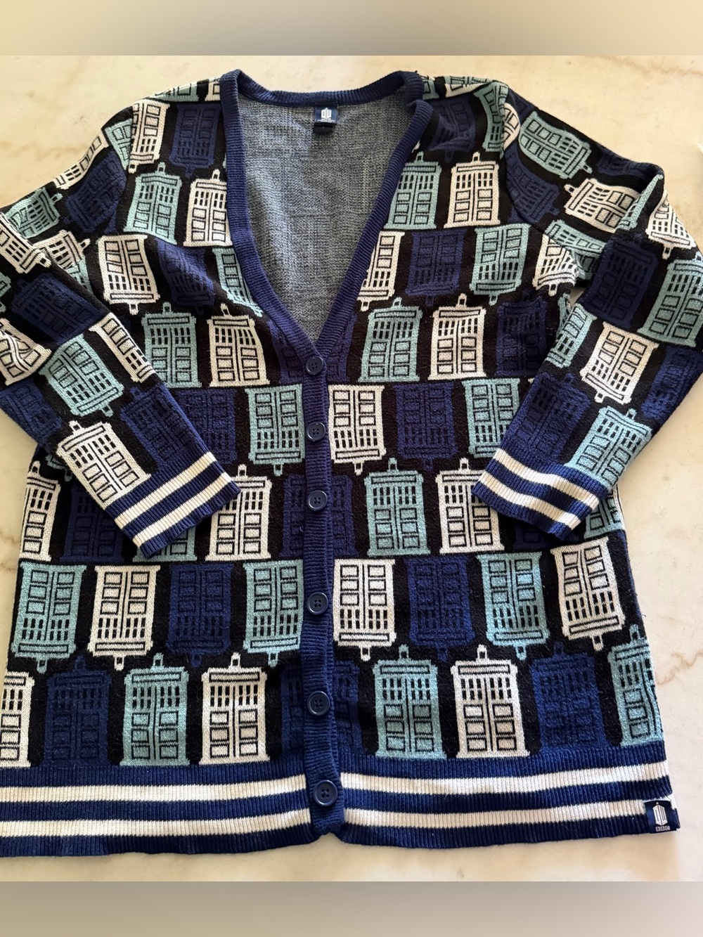 Torrid BBC Doctor Who TARDIS Cardigan Women's Plus Size 1 Fandom Cosplay Cardiga